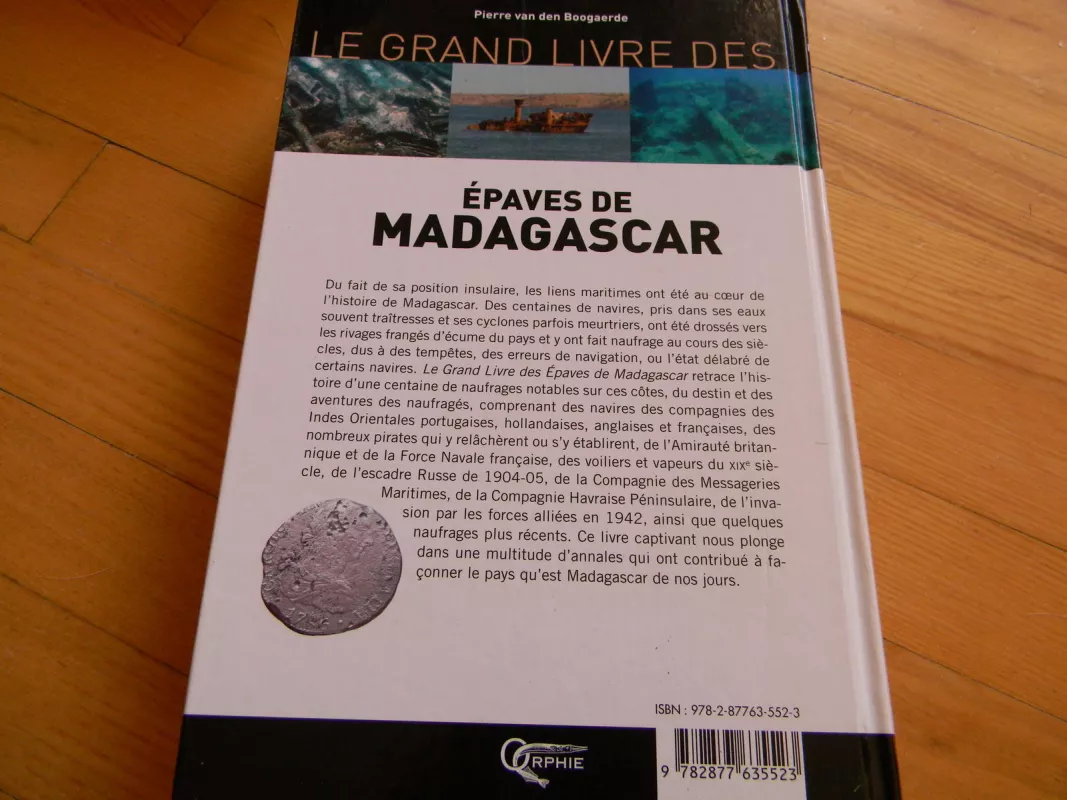 epaves de Madagascar - pierre boogaerde, knyga 5