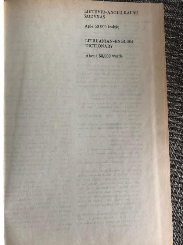 Lietuvių-anglų kalbų žodynas - Bronius Piesarskas, knyga