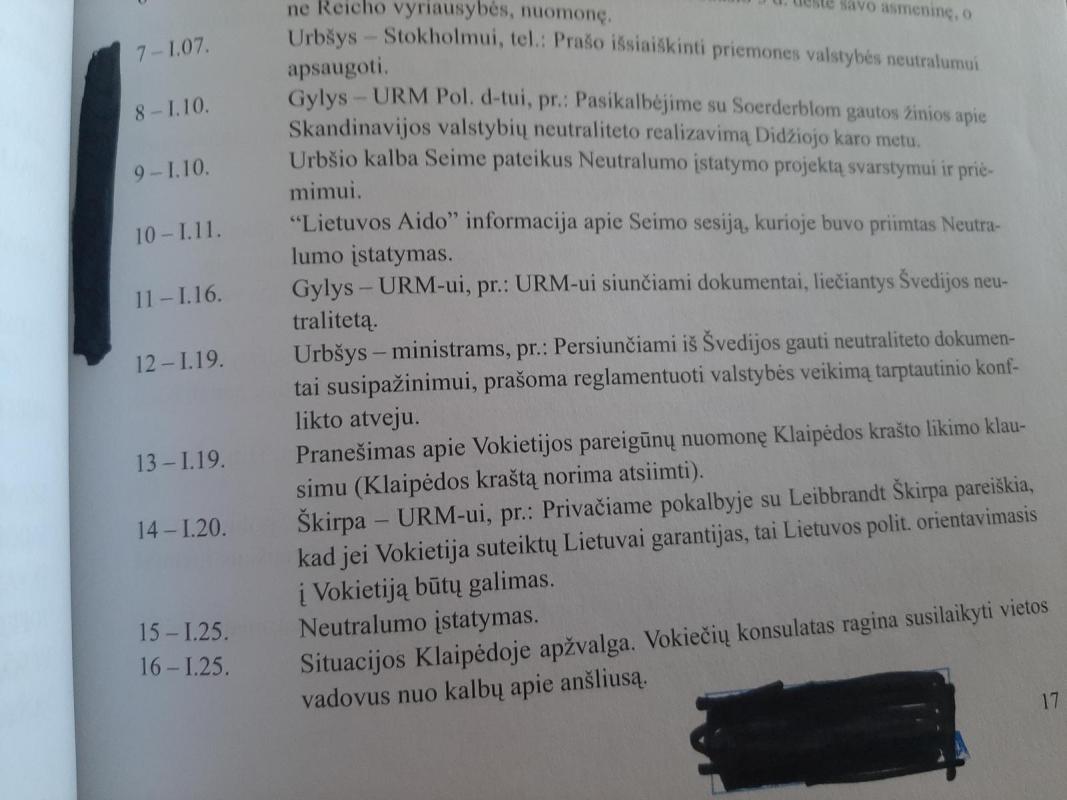 Lietuvos Respublikos užsienio politika. Dokumentai (1939). IV tomas - Tomas Remeikis, knyga 2