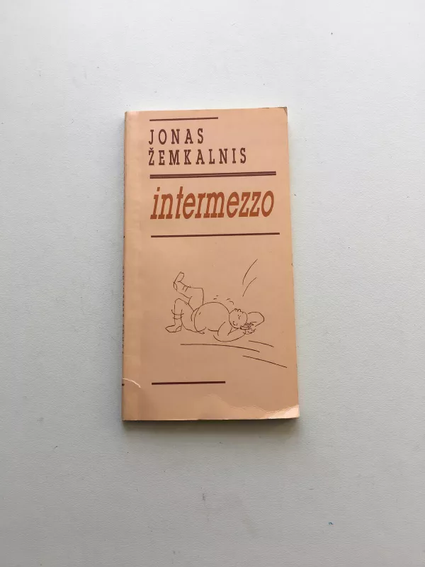 Intermezzo - Jonas Žemkalnis, knyga