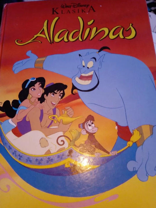 Aladinas - Walt Disney, knyga 4