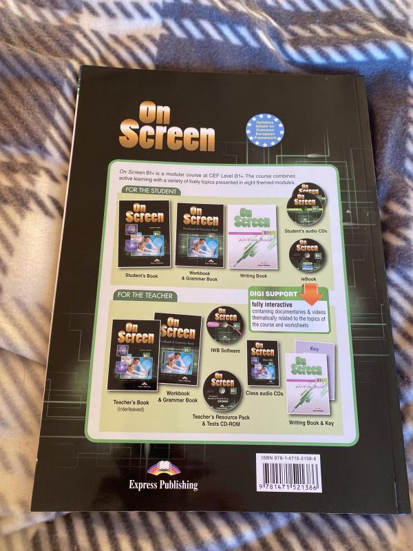 On Screen Student's Book B1+ - Jenny Dooley Virginia Evans,, knyga 5