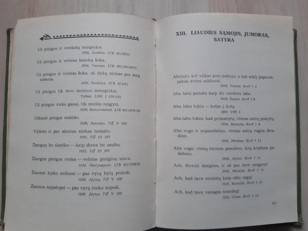 Patarlės ir priežodžiai - K. Grigas, knyga 3