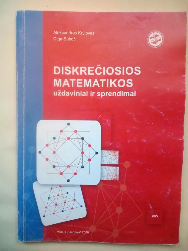 Diskrečiosios matematikos uždaviniai ir sprendimai - Aleksandras Krylovas, knyga 2