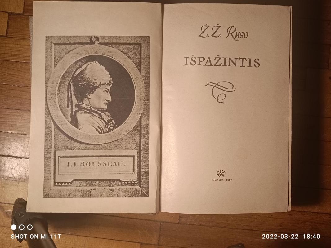 Išpažintis - Žanas Žakas Ruso, knyga 3