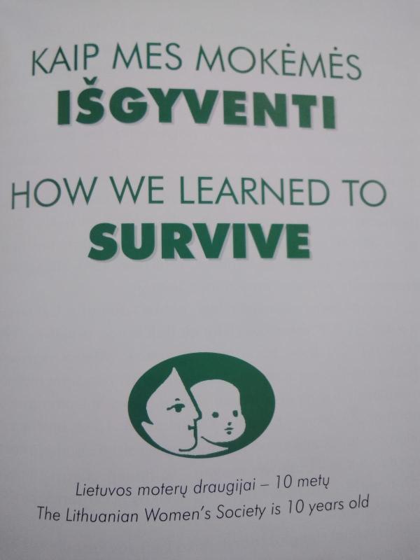 Kaip mes mokėmės išgyventi/How we learned to survive - Autorių Kolektyvas, knyga 2