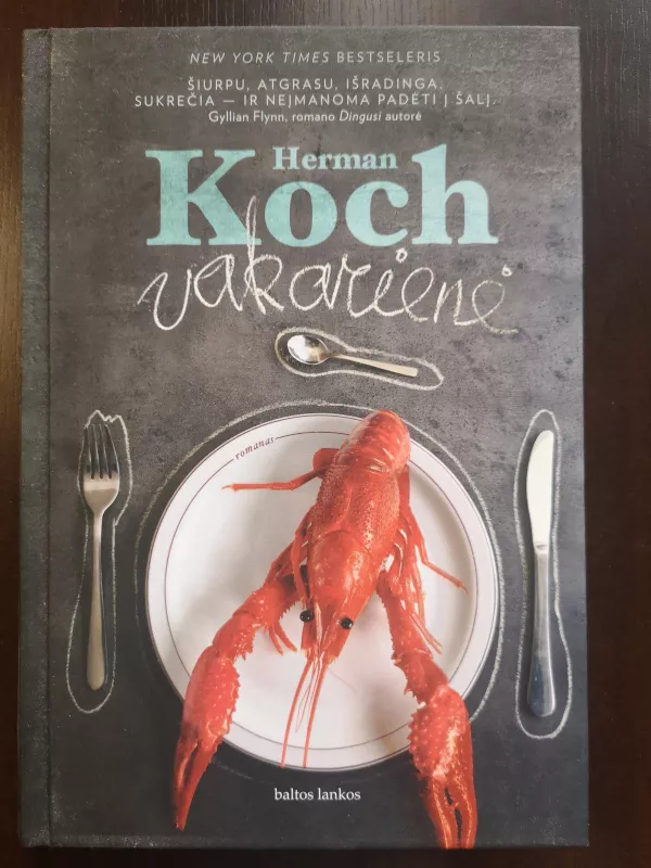 Vakarienė - Herman Koch, knyga 2