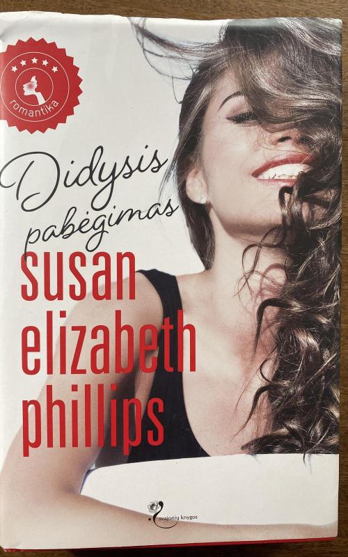 Didysis pabėgimas - Susan Elizabeth Phillips, knyga 2