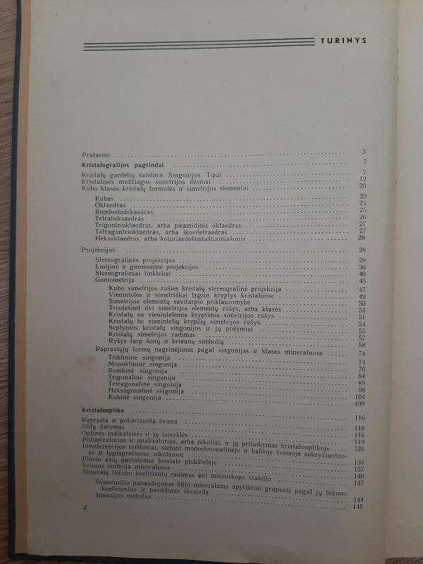 Kristalografija ir optinė uolienų mineralogija - V. Ruokis, knyga 5
