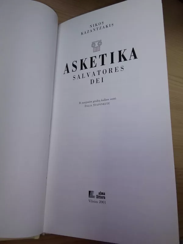 Asketika: Salvatores Dei - Nikos Kazantzakis, knyga 4
