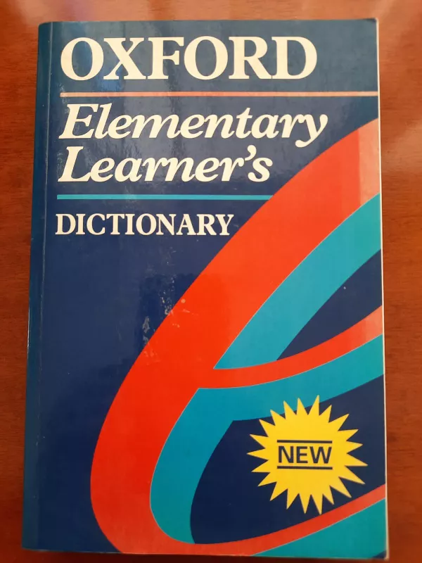 Elementary learner's dictionary - Dictionaries Oxford, knyga 3