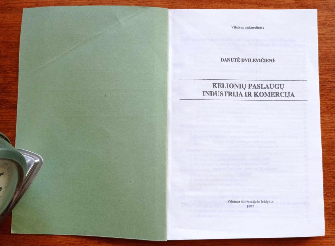Kelionių paslaugų industrija ir komercija - Danutė Dvilevičienė, knyga 3