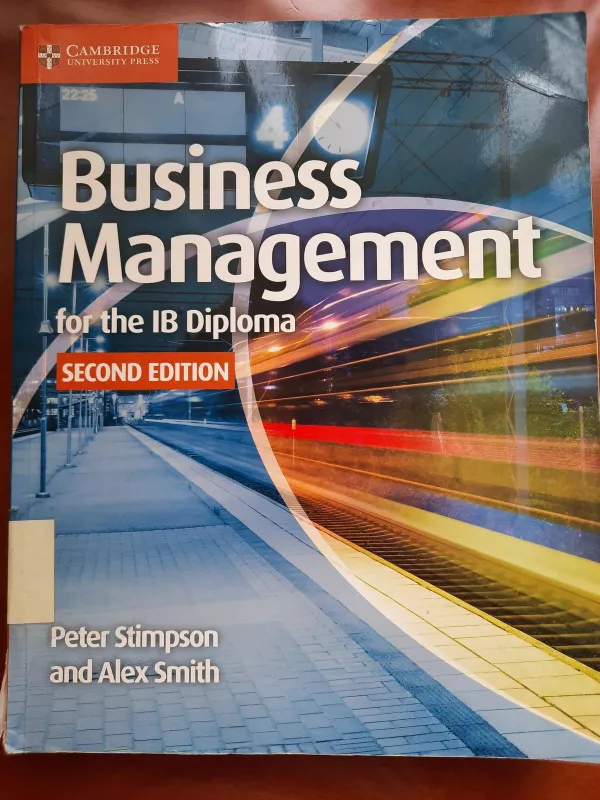 Business Management - Peter Stimpson, knyga 4