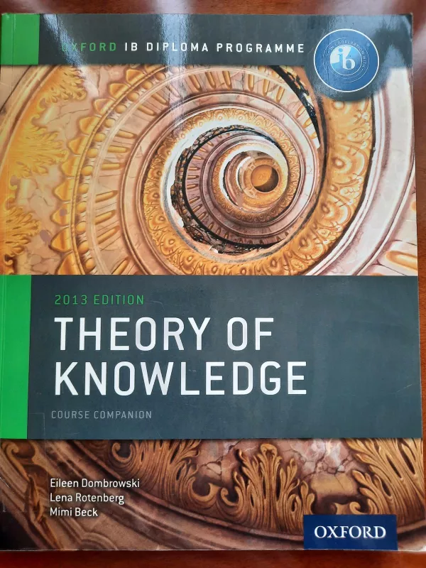 THEORY OF KNOWLEDGE - Autorių Kolektyvas, knyga 4