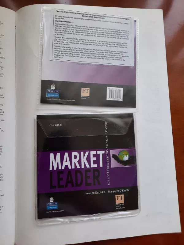 Market Leader: Advanced Business English Course Book - Autorių Kolektyvas, knyga 4