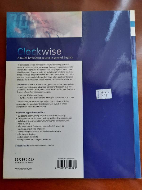 Clockwise Upper-Intermediate - Jon Naunton, knyga 3