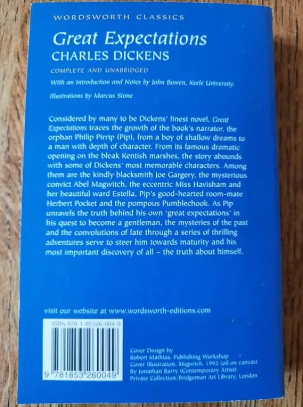Great Expectations - Charles Dickens, knyga 3