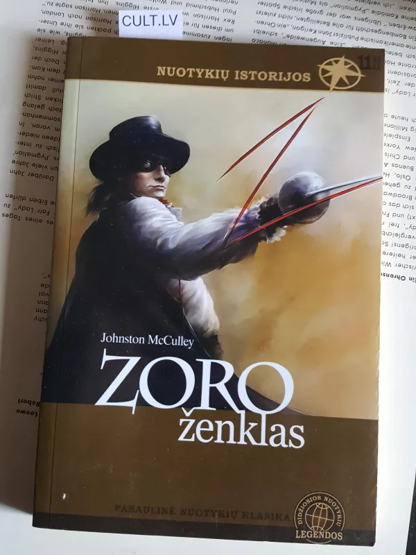 Zoro ženklas - Johnston McCulley, knyga 3