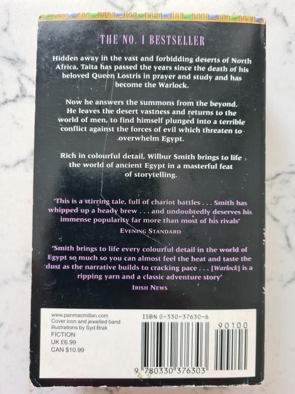 Warlock - Wilbur Smith, knyga 3