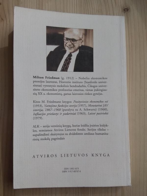 Kapitalizmas ir laisvė - Milton Friedman, knyga 5