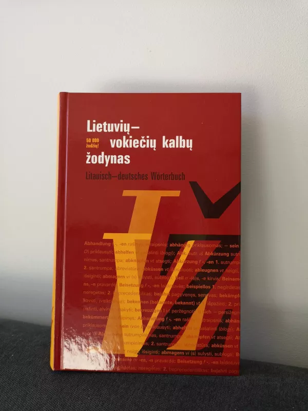 Lietuvių-vokiečių kalbų žodynas - Vilija Mačienė, knyga