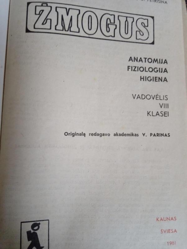 Žmogus: Vadovėlis VIII klasei - O. Petrišina, A.  Cuzmer, knyga 2