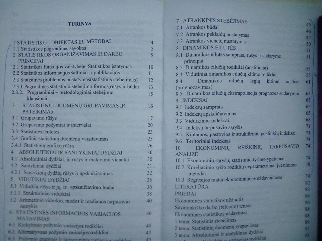 Ekonominė statistika - Vladislava Bartosevičienė, knyga 3