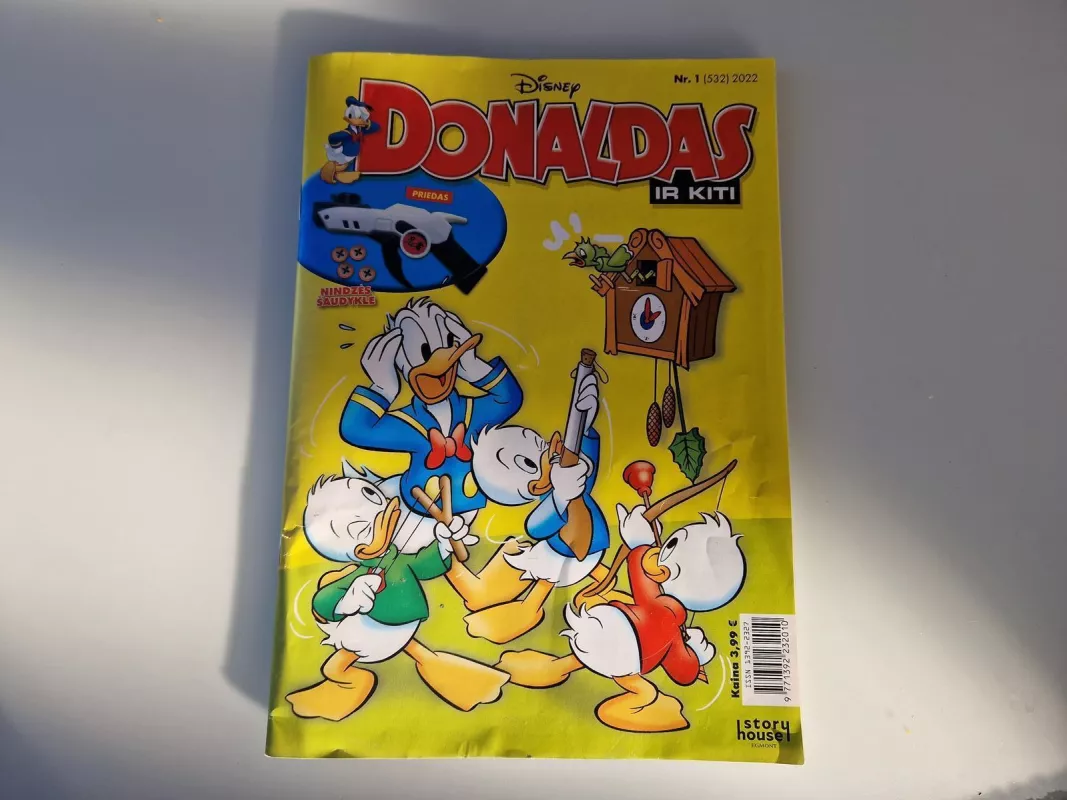 Donaldas ir kiti 2022 Nr. 1/532 - Walt Disney, knyga