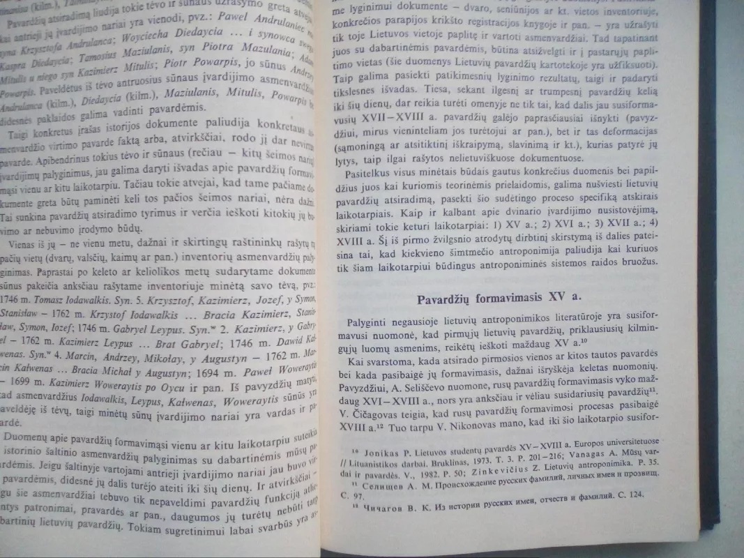 Lietuvių pavardžių susidarymas - M. Macijauskienė, knyga 3
