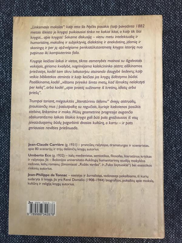 Nesitikėkite atsikratyti knygų - Umberto Eco, knyga 3