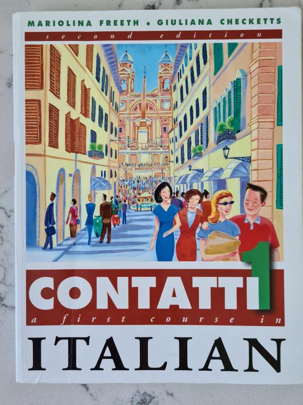Contatti: A First Course in Italian: Student Book, Support Book - mariolina freeth, knyga 4