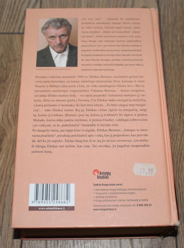 Kol tave rasiu - J. Irving, knyga 4