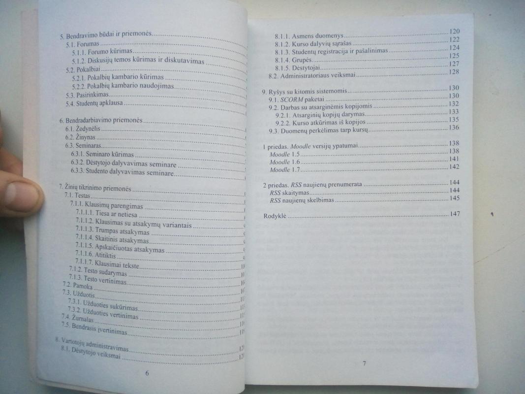 Nuotolinių studijų kursų  rengimas „Moodle“ sistemoje - Vaidas Giedrimas, Lina  Giedrimienė, knyga 3