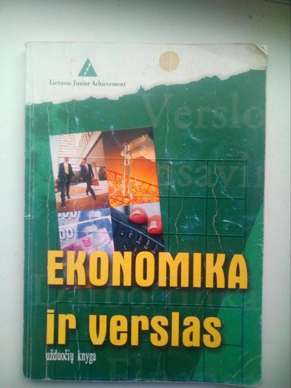 Ekonomika ir verslas - J. Čičinskas, N.  Klebanskaja, knyga