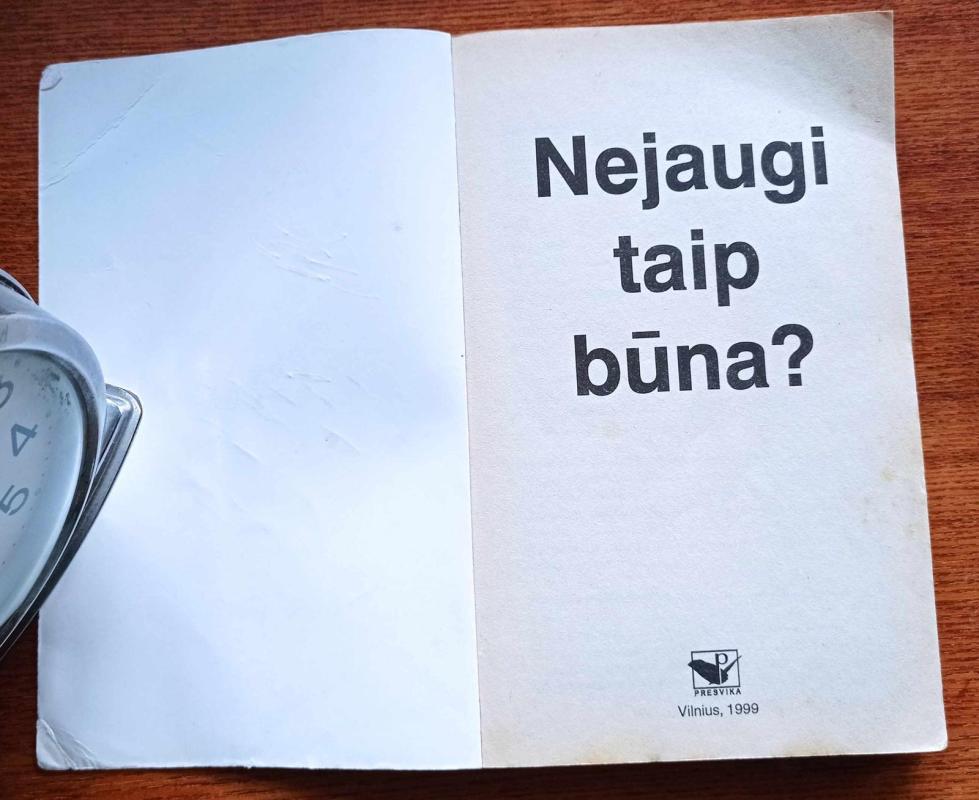 Nejaugi taip būna? - Autorių Kolektyvas, knyga 3