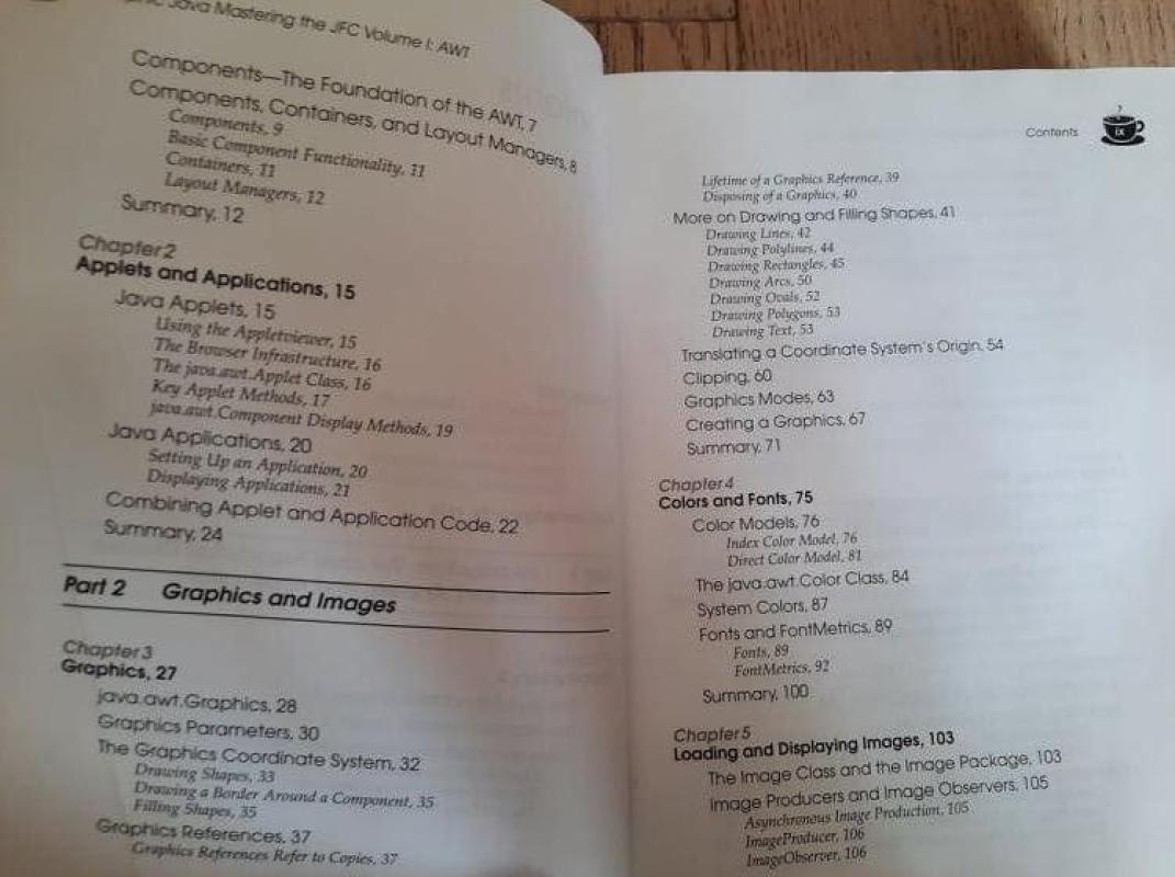 Graphic Java 1.2: Mastering the JFC - David Geary, knyga 4