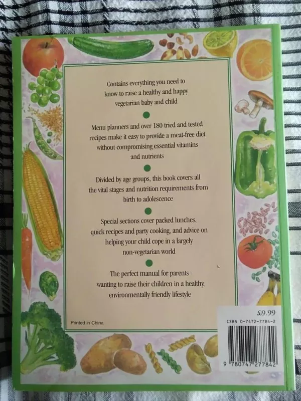 Vegetarian Baby and Child - Petra Jackson, knyga 5