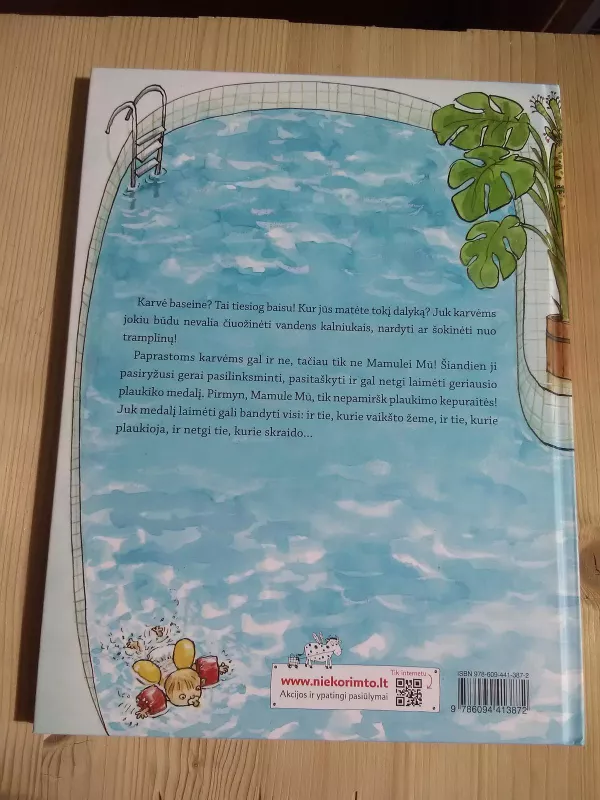 Mamulė Mū plaukioja - Jujja Wieslander, knyga 5