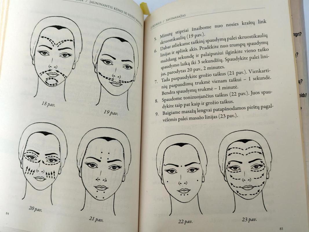 Jauninantis veido ir kūno masažas - Olga Dan, knyga