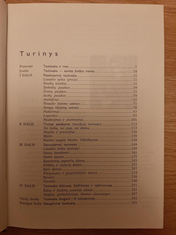 Lietuvių tautosaka - Leonardas Sauka, knyga 4