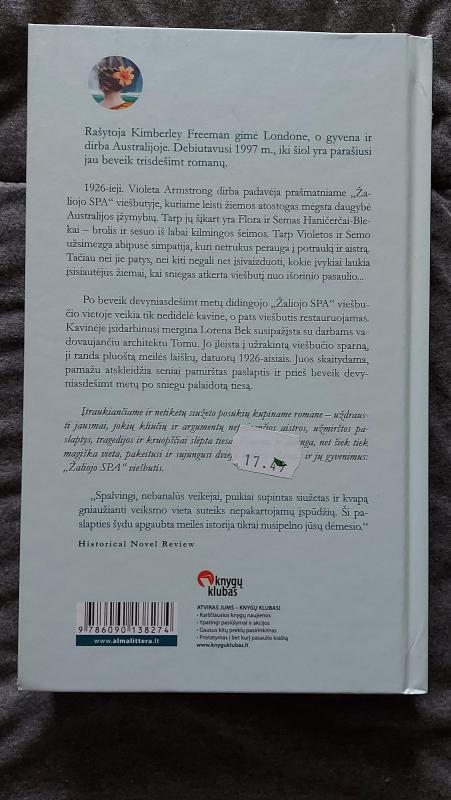 Žaliųjų krioklių viešbutis - Kimberley Freeman, knyga 2