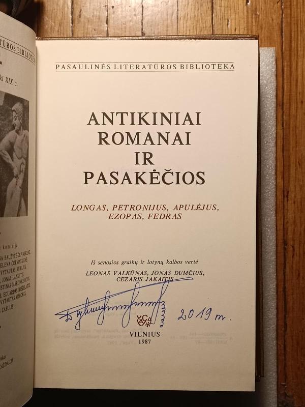 Antikiniai romanai ir pasakėčios - Autorių Kolektyvas, knyga 2
