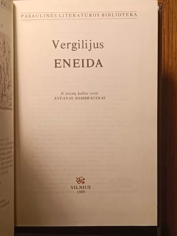 Eneida - Autorių Kolektyvas, knyga 2