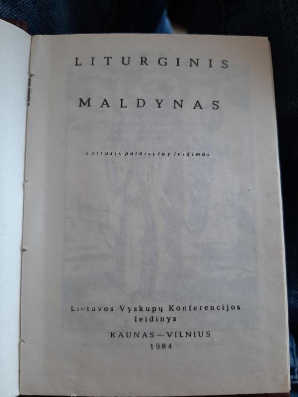Liturginis maldynas - Autorių Kolektyvas, knyga 3