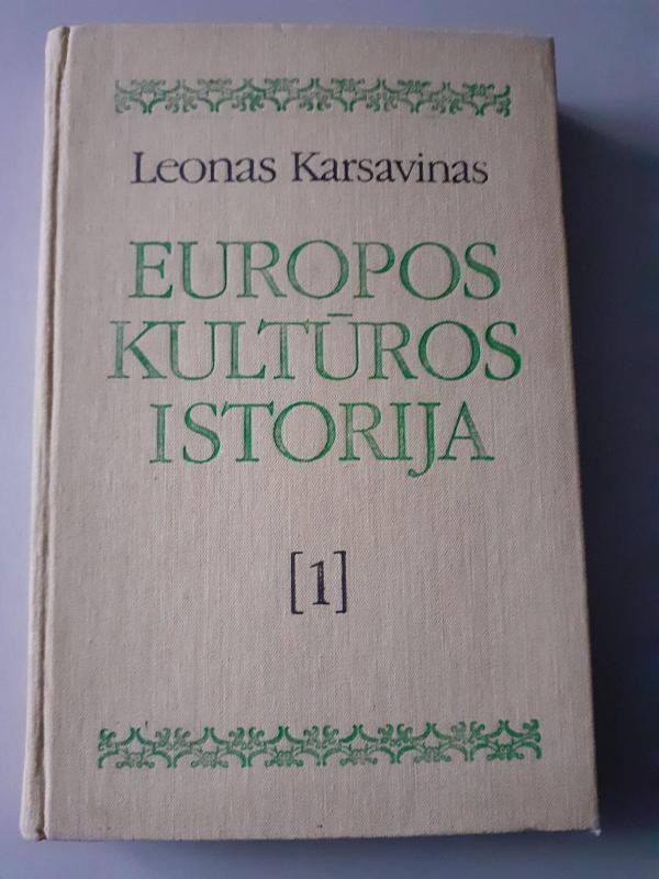 Europos kulturos istorija I dalis - Leonas Karsavinas, knyga 3