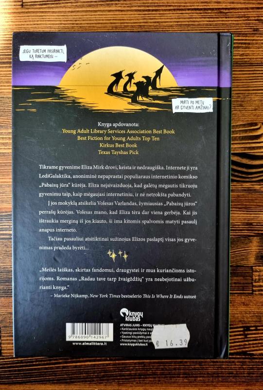 Radau tave tarp žvaigždžių - Francesca Zappia, knyga 3