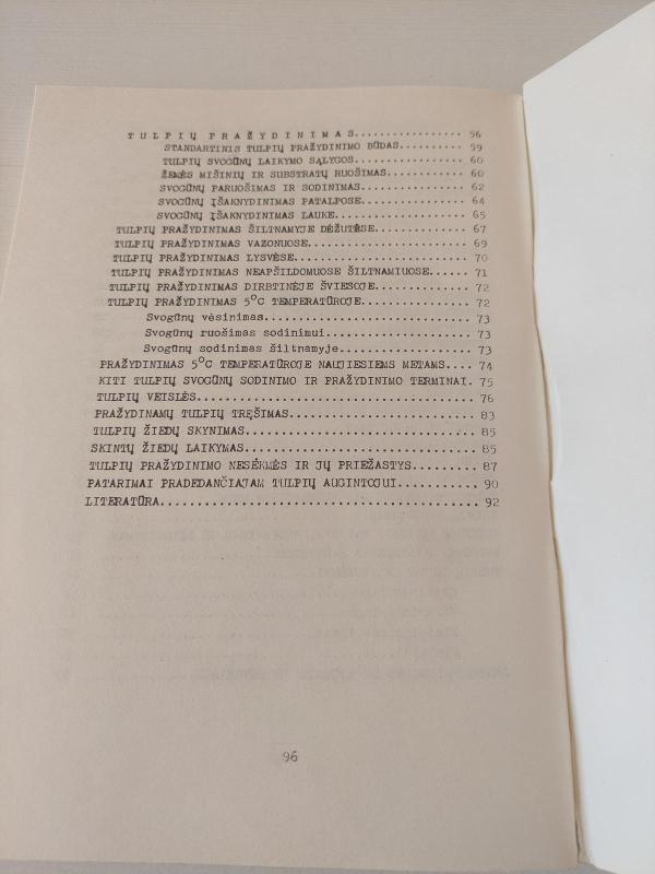 Tulpių auginimas ir pražydinimas - Stanislovas Gegužis, knyga 4
