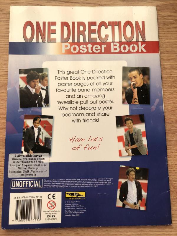 One Direction Poster Book - Autorių Kolektyvas, knyga 2