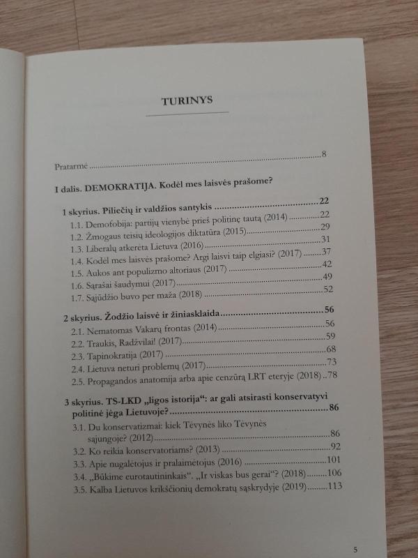 Ar mums dar reikalinga Lietuvos valstybė? - Vytautas Sinica, knyga 5