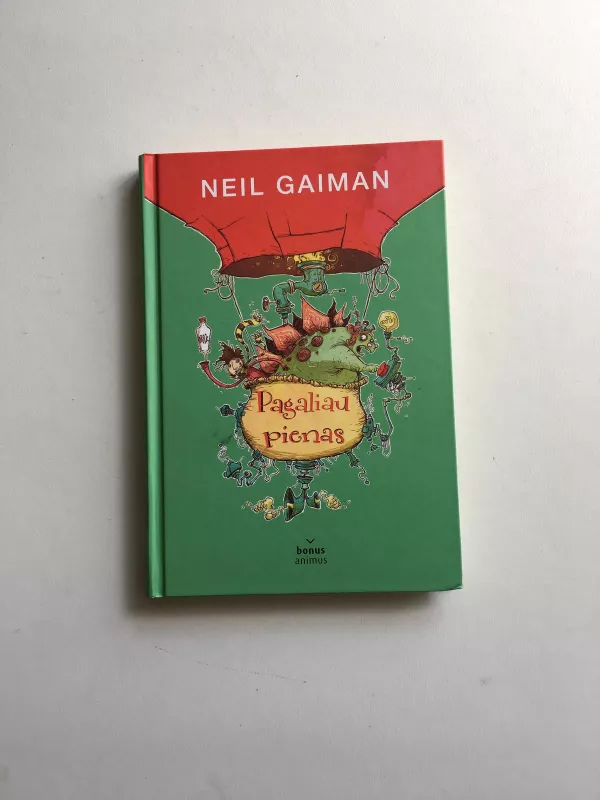 Pagaliau pienas - Neil Gaiman, knyga